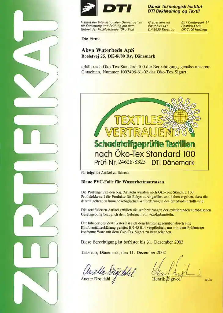produkacja AKVA waterbeds Materassi.pl